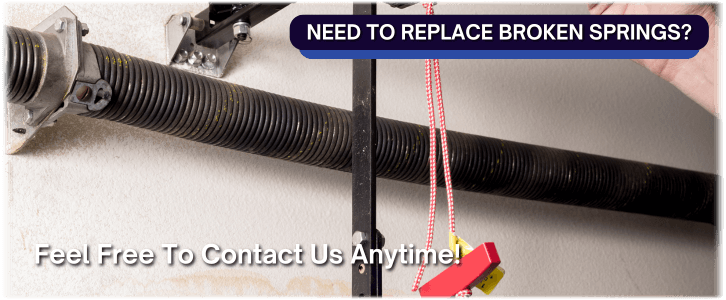 Broken Garage Door Spring St Augustine FL