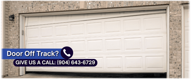 Garage Door Off Track In St Augustine FL